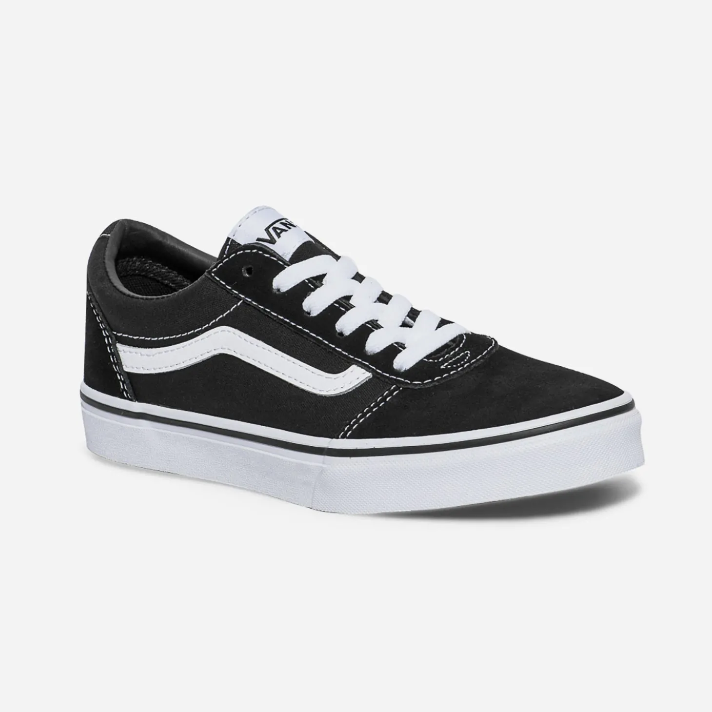 Tennis VANS noire en cuir velours