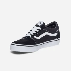Tennis VANS noire en cuir velours