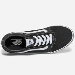 Tennis VANS noire en cuir velours