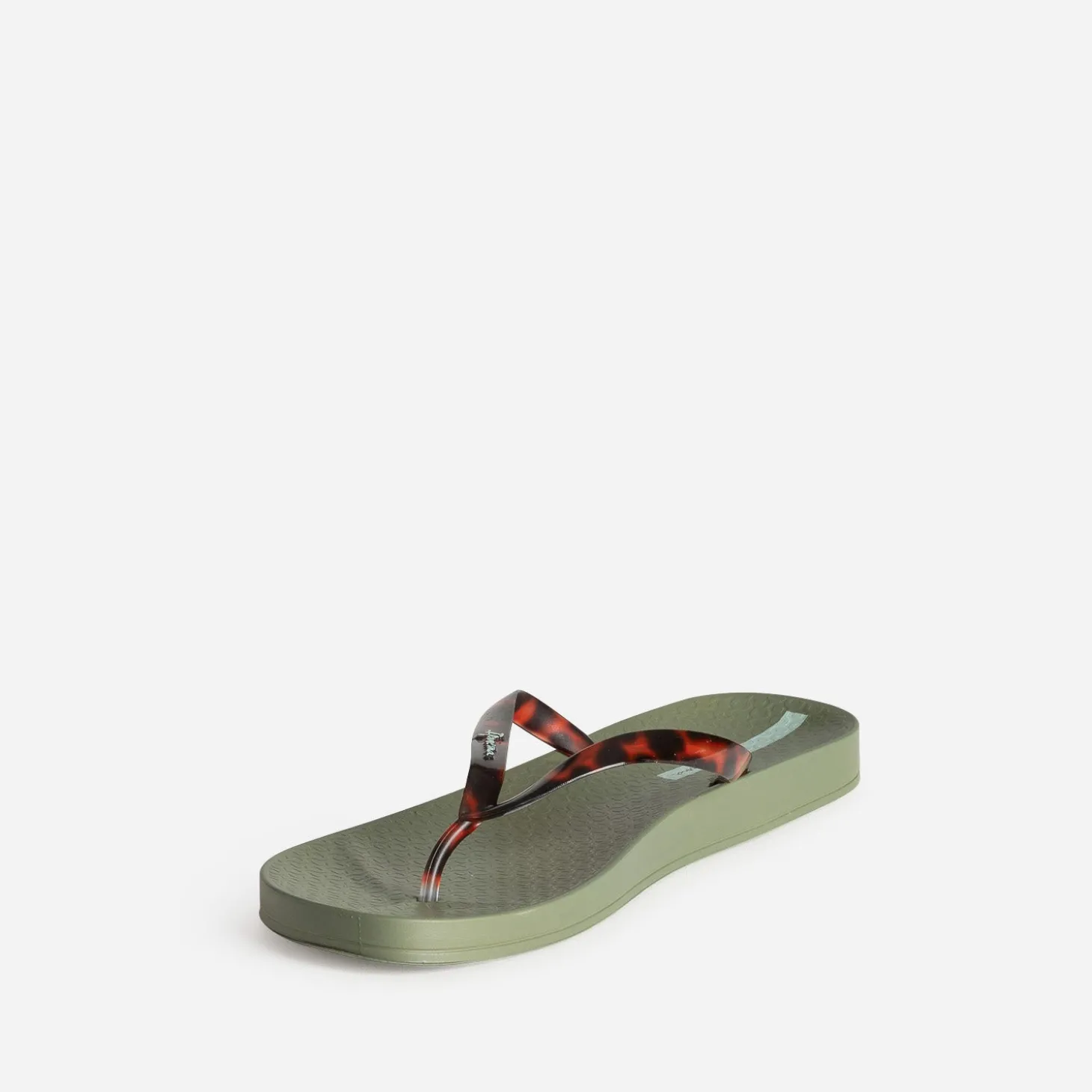 Tong IPANEMA kaki brides écaille