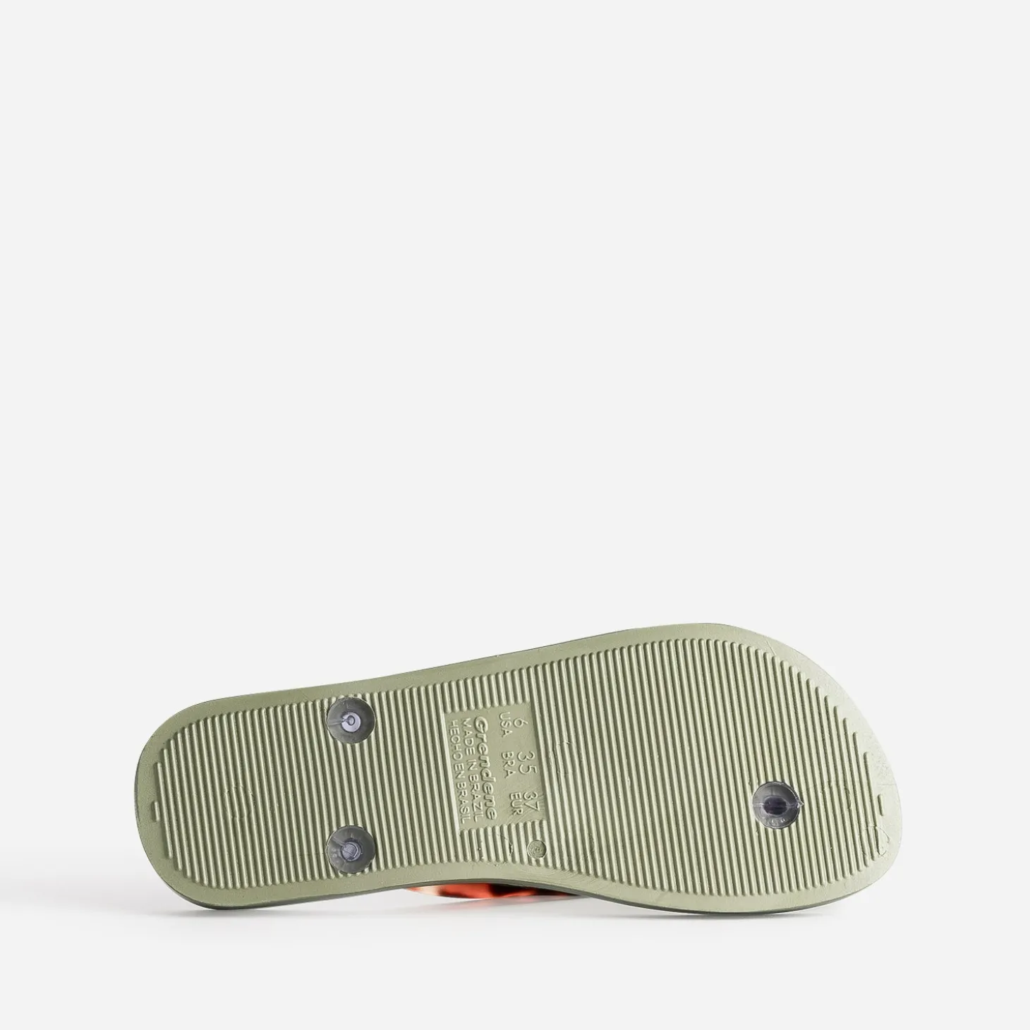Tong IPANEMA kaki brides façon écailles