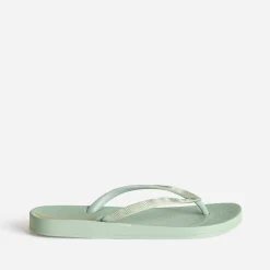 Tong IPANEMA vert d'eau brides graphiques