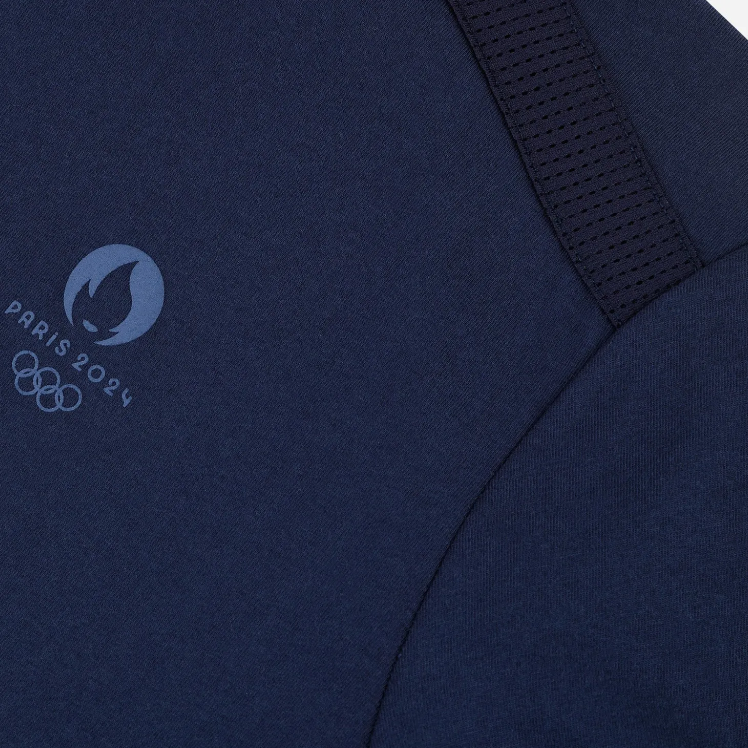 T-shirt LE COQ SPORTIF marine détails sport