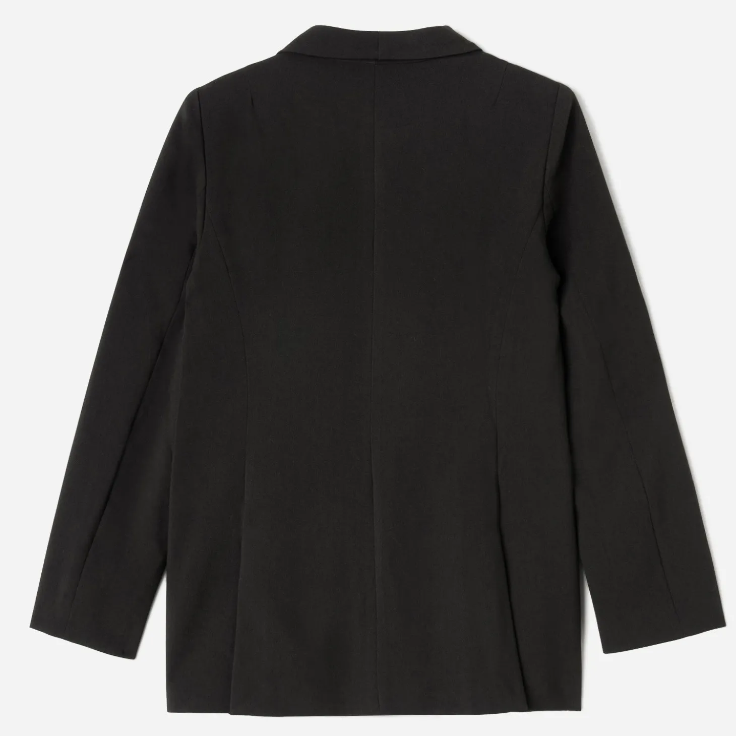 Veste de costume TEXTO noire boutonnage croisé